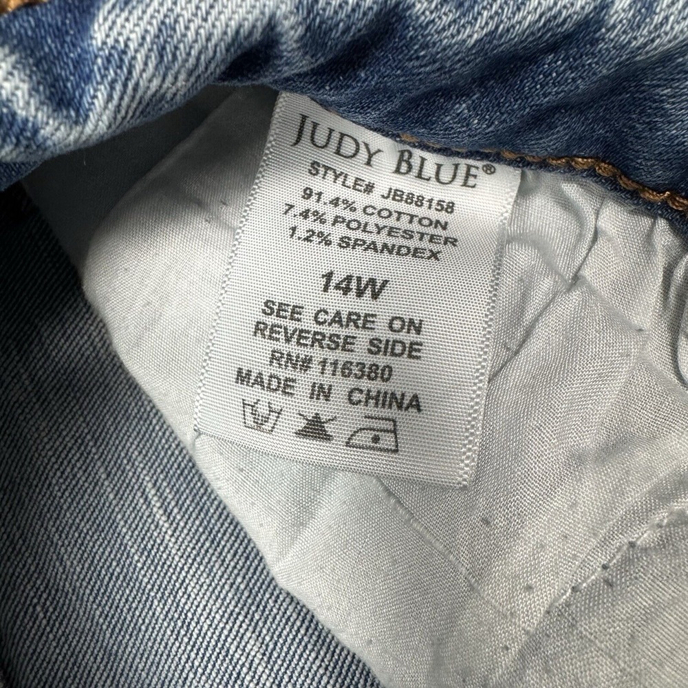 Judy Blue Women's Skinny Jeans - Blue - Picture 5 of 14